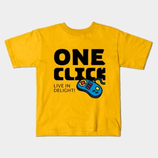 Live streamer live in delight Kids T-Shirt